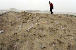 Paleontologists in China have uncovered more than 3,000 dinosaur footprints in Zhucheng