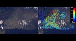 Terra Satellite Helps Measure Iceland Volcanic Plume