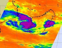 NASA satellite sees Tropical Storm Fami form, fast and furious