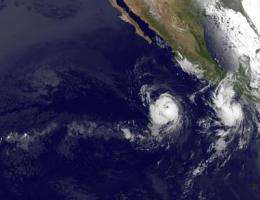 NASA satellites see Hurricane Celia strengthen and open an eye