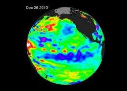 NASA satellites capture a stronger La Nina