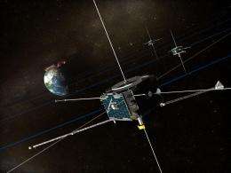 ARTEMIS spacecraft believed stuck by object