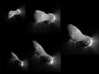 New insights revealed into comet features with EPOXI flyby