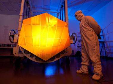 Curving mirrors in space with the Webb Telescope