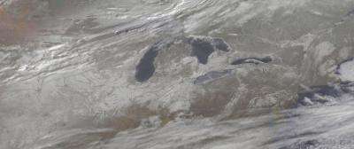 Snowy U.S. panorama caught by satellite