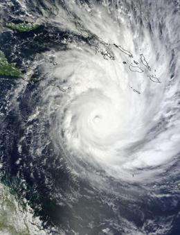 NASA satellites reveal heavy rains in dangerous Cyclone Yasi on its Australian approach