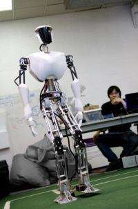 Virginia Tech students build CHARLI, a full-sized humanoid robot