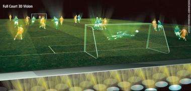 Japan pitches mind-blowing high-tech 3D World Cup