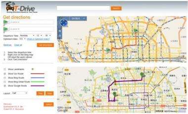 Data from savvy cabbies to help improve online mapping