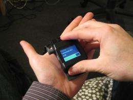 Mobile devices serve as own mice with optical sensing (w/ Video)