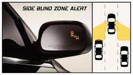 Side Blind Zone Alert in Buick LaCrosse Can Help Avoid Lane Change Mishaps