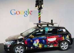 A Google "Street View" car