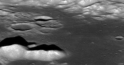 Sideways glance for LRO provides spectacular view of aitken crater