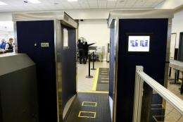 An Advanced Imaging Technology (AIT) full-body scanner