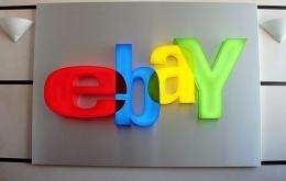 A picture of the eBay logo