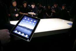 Apple's new iPad in San Francisco