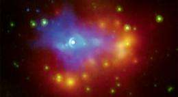 Ashes to Ashes, Dust to Dust: Chandra/Spitzer Image 		 	