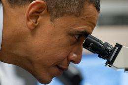 Barack Obama wants a refocus on scientific research