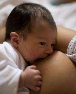 Breast milk transmits drugs and medicines to the baby