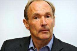 British computer scientist Tim Berners-Lee