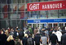 CeBIT fair in Hanover is running until March 5