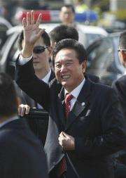 Chinese envoy arrives in Taiwan for talks (AP)