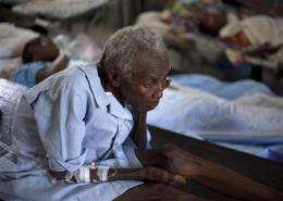 Cholera confirmed for resident of Haiti's capital (AP)