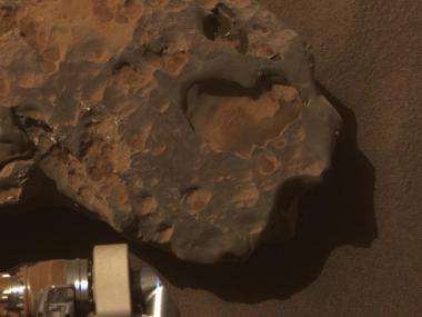 Close-up of a Meteorite - 'Oilean Ruaidh'