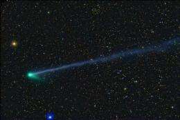 Comet Visible During Brief Visit