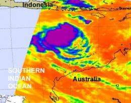 Cyclone 24S now all grown up and renamed Tropical Storm Sean