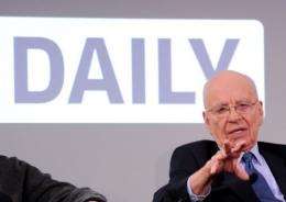 Digitial newspaper The Daily was developed at a cost of around $30 million, an executive has said