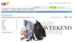 EBay makes a big play for fashion (AP)