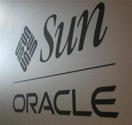 EU clears Oracle takeover of Sun (AP)