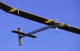 Experimental aircraft "Solar Impulse"