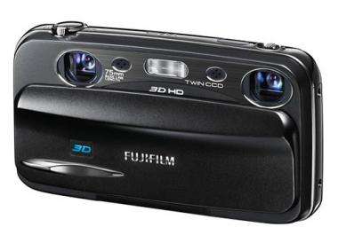 Fujifilm's FinePix Real 3D W3 digital camera lets user capture images in 3D