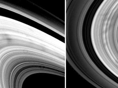 Ghostly Spokes in the Rings