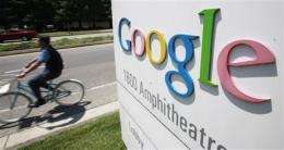 Google expansion helps economy, hurts stock price (AP)