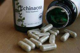 Got a cold? Study says echinacea won't help much (AP)