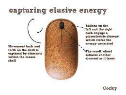How Corky captures energy. (Image via Inhabitat)