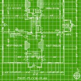 How to turn blueprints green