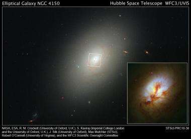 Hubble Captures New Life in an Ancient Galaxy