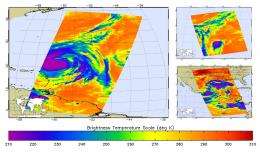 Hurricane Igor, unchained, in NASA satellite images 		 	