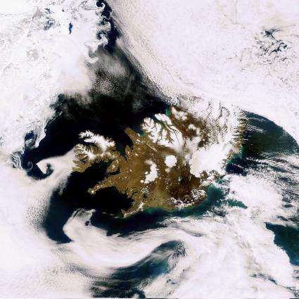 Image: Earth from Space: A smoke-free Iceland