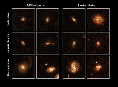 Identity parade clears cosmic collisions of the suspicion of promoting black hole growth