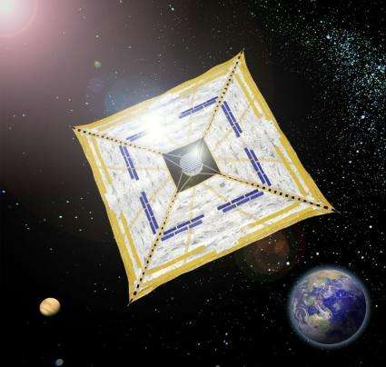 IKAROS unfurls first ever solar sail in space