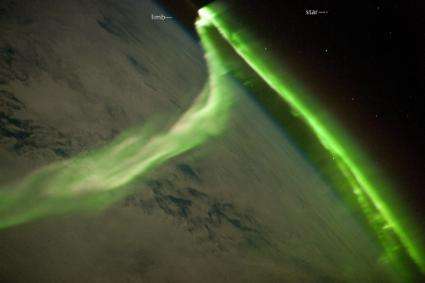 Image: Aurora Australis Observed from the International Space Station