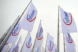 Infineon posted a first quarter net profit of 66 million euros (92 million dollars)