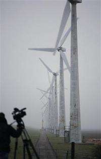 In Holland, land of windmills, flap over wind farm (AP)
