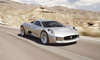 Jaguar’s new electric concept supercar -- the C-X75