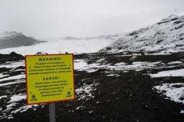 Katla volcano is said to be 10 time more powerfull than neighbouring Eyjafjoell